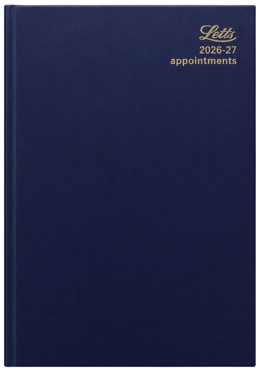 Letts Blue Academic Diary 2025, 2026 A4 1 Day Per Page A1zbl Large