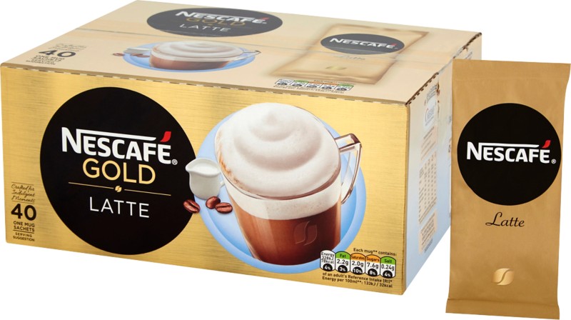 Nescafe 12165364 Nescafe Latte Macchiato Sachets (Pk-40)