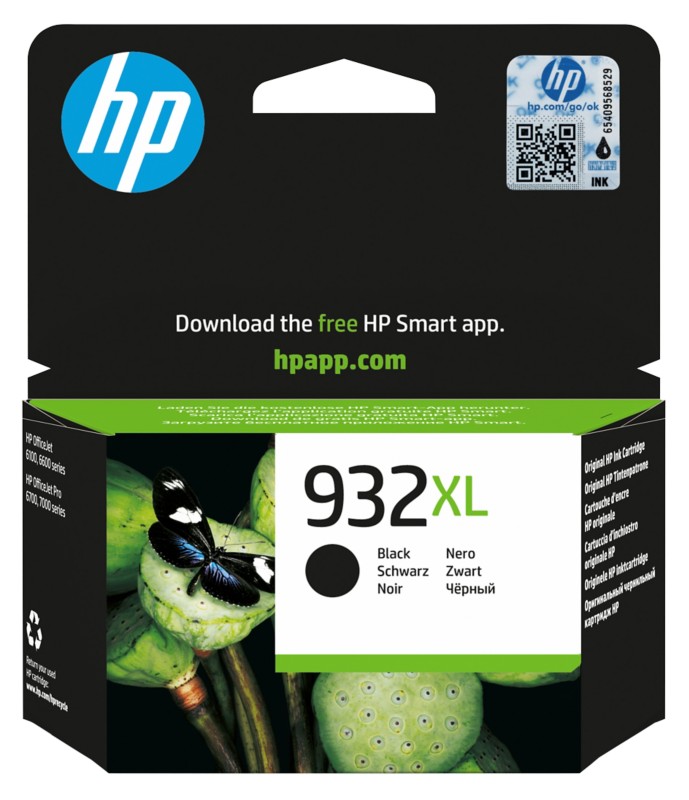 HP 932XL Original Tintenpatrone CN053AE Schwarz