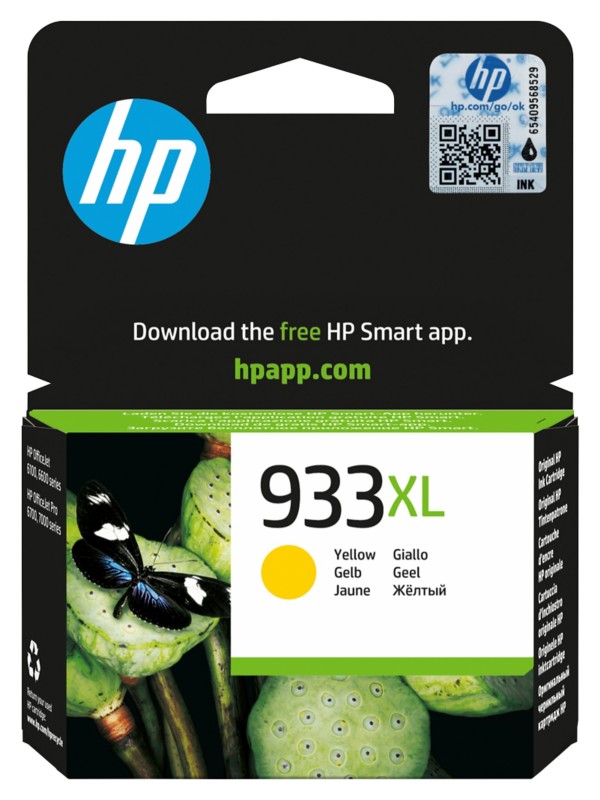 HP 933XL Original Tintenpatrone CN056AE Gelb