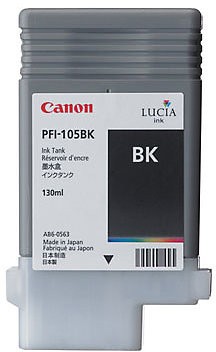 Canon PFI-105BK Original Tintenpatrone Schwarz Pack