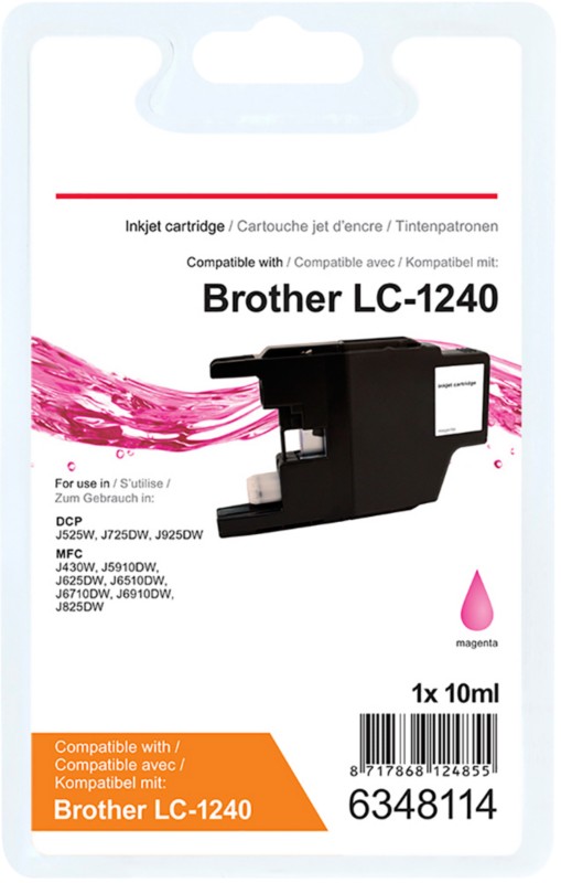 Viking LC1240M Kompatibel Brother Tintenpatrone Magenta