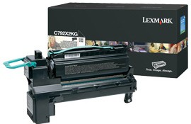 Lexmark C792X2KG Original Tonerkartusche Schwarz