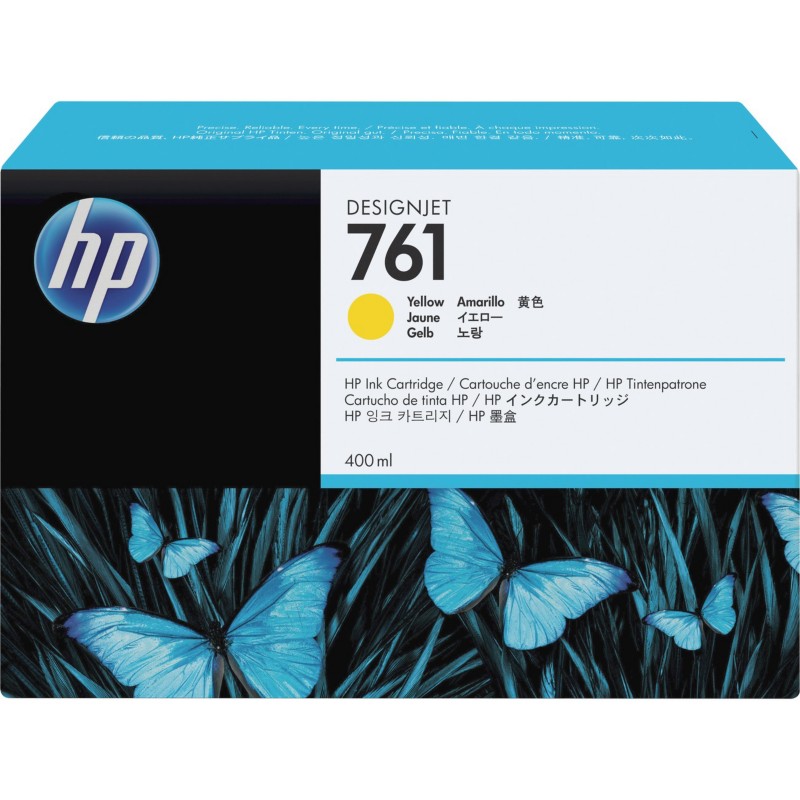 Thumbnail - HP 761 Original Tintenpatrone CM992A Gelb