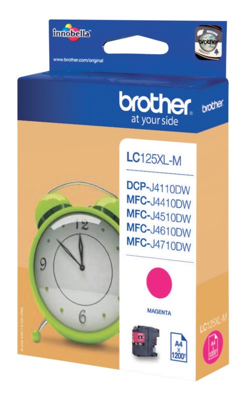 Brother LC125XL Original Tintenpatrone Magenta