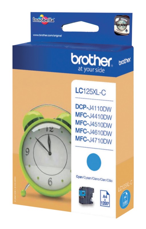 Brother LC125XL Original Tintenpatrone Cyan