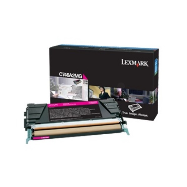 Lexmark Original Tonerkartusche C746A3MG Magenta