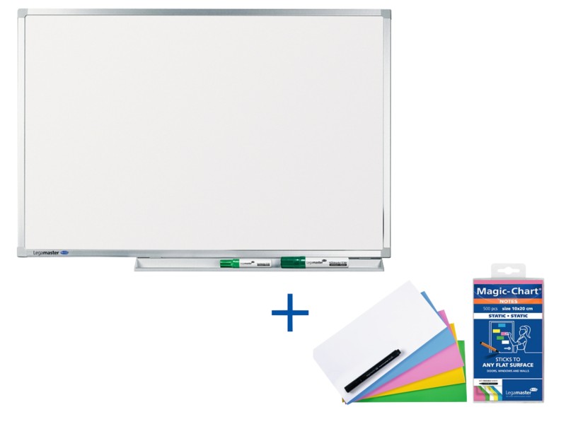 Legamaster Professional Whiteboard Wandmontiert Magnetisch Emaille Einseitig 150 (B) x 100 (H) cm