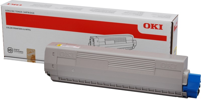 Thumbnail - OKI 44844505 Original Tonerkartusche Gelb