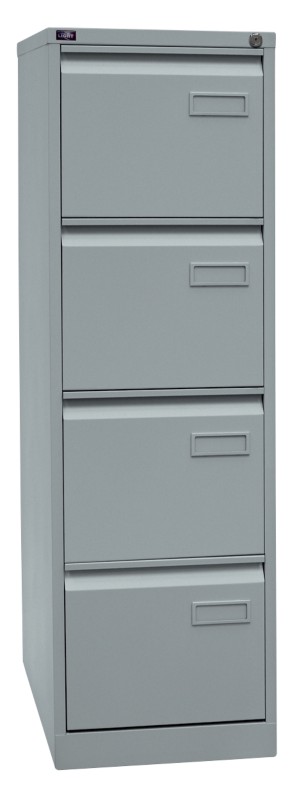 Bisley Light Hängeregistraturschrank Silber 413 x 622 x 1.321 mm