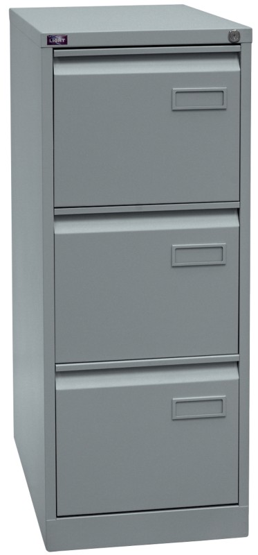 Thumbnail - Bisley Light Hängeregistraturschrank Silber 413 x 622 x 1.016 mm