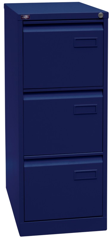 Bisley Hängeregistraturschrank Oxfordblau 413 x 622 x 1.016 mm