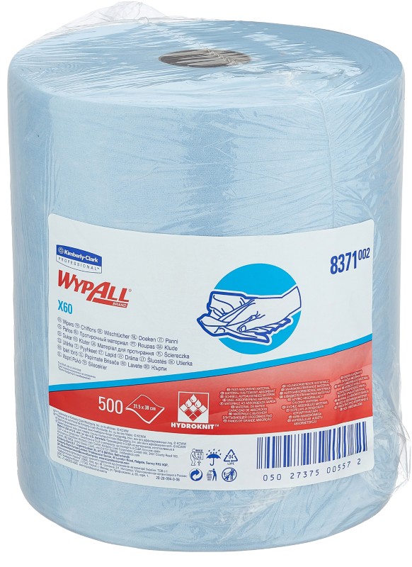 WYPALL Mikrofasertücher X50 1-lagig 1 Rollen à 500 Blatt