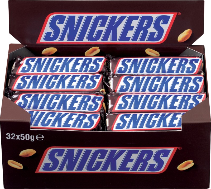 Thumbnail - Snickers Schokoladenriegel 32 Stück à 50 g