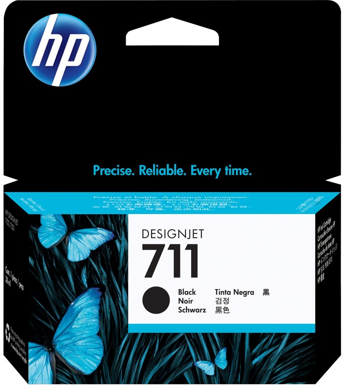 HP 711 Original Tintenpatrone CZ129A Schwarz