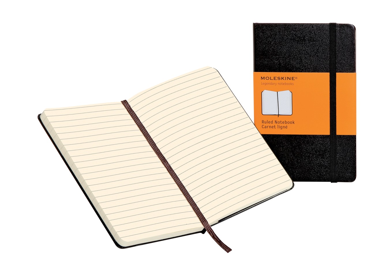 Moleskine Notizbuch Spezial Liniert Schwarz