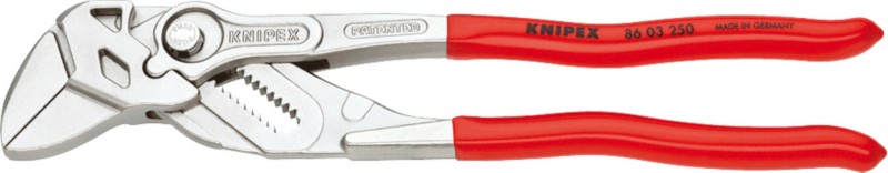 Knipex Zangenschlüssel/ 8603250, rot, 250 mm, rot, Schlüsselweite 46 mm