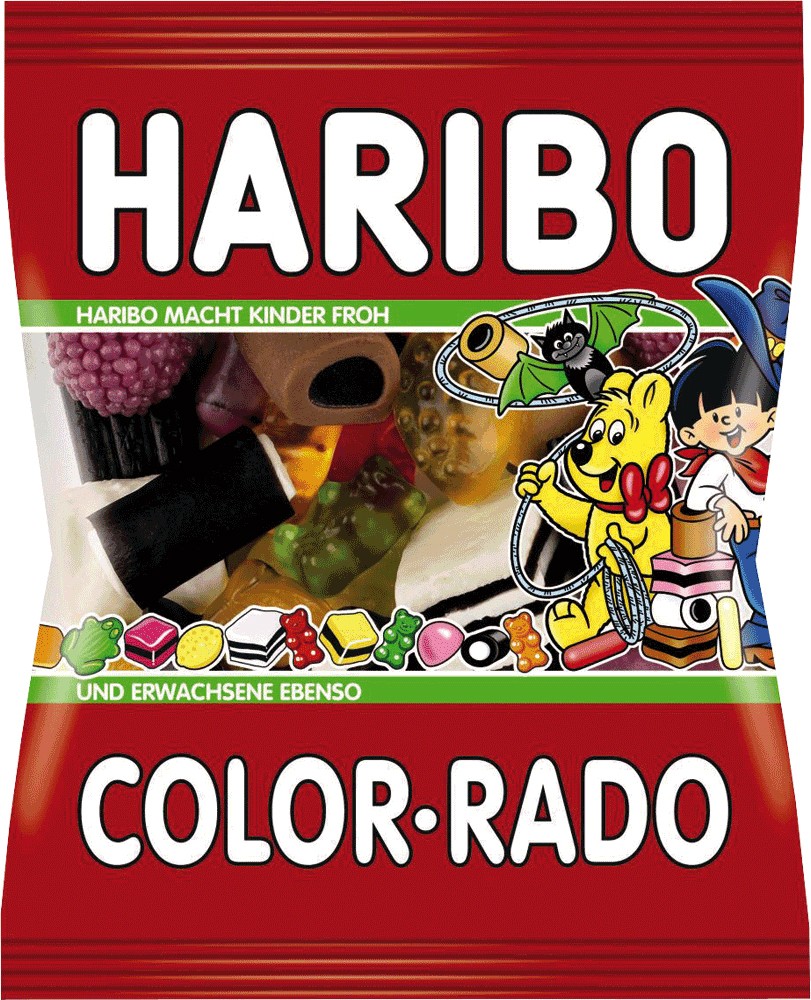Haribo Color Rado 140561, Lakritz, Inh. 200 g