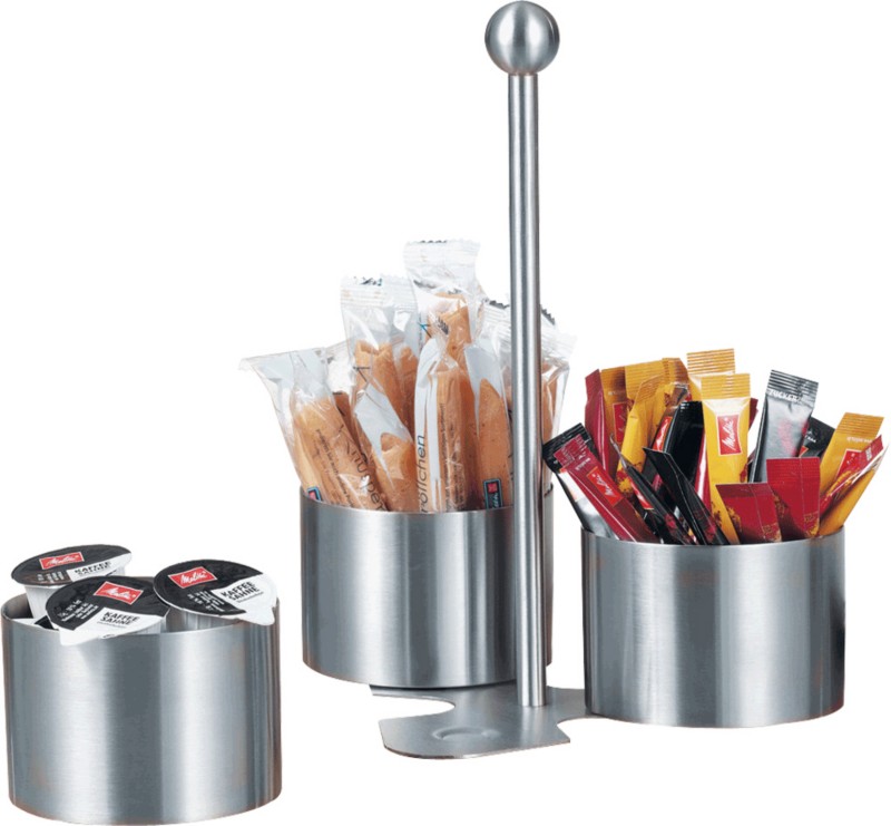 Esmeyer Boston Schüssel Edelstahl Silber 24 cm Set mit 4 Stück