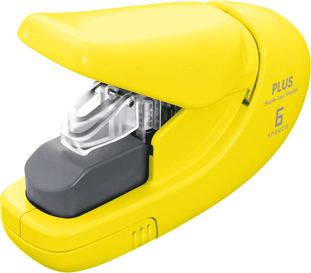 PLUS Heftgerät 31149 5 Blatt Gelb