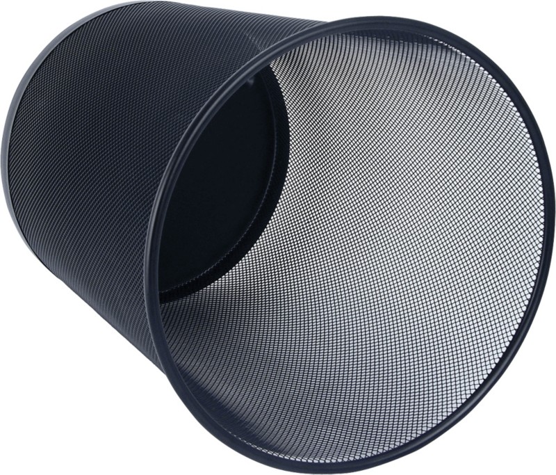 Wedo Papierkorb Mesh/65201, schwarz, 18 Liter, H350mm, Ø 295mm