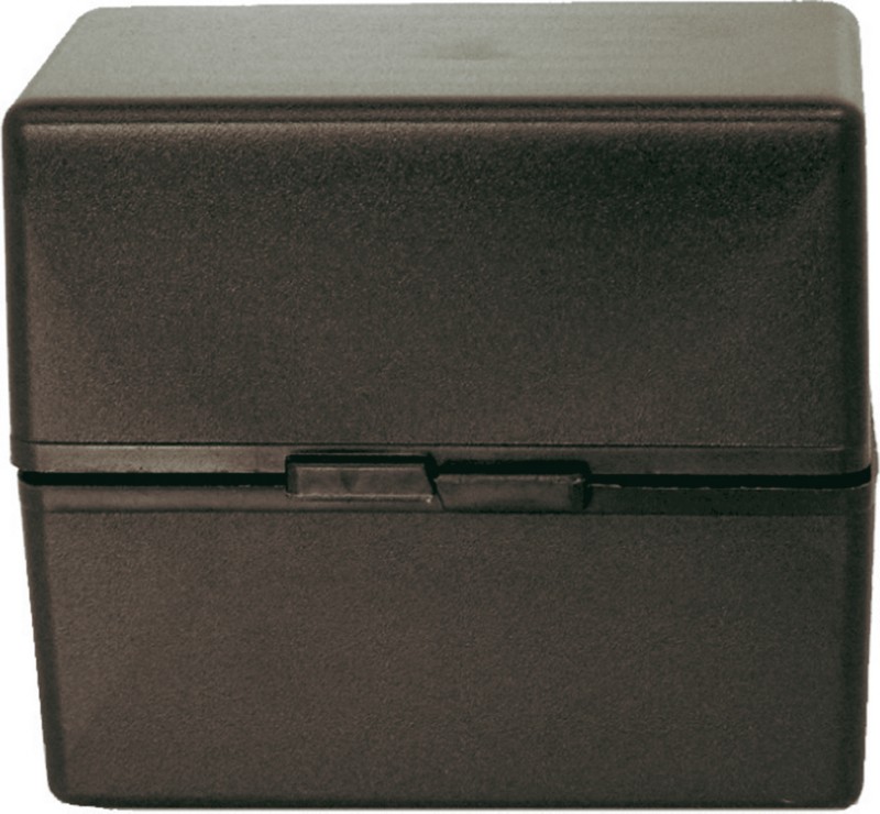 M&M Karteikästen A7 / 66040301SP, schwarz, DIN A7 / 112x64x97mm