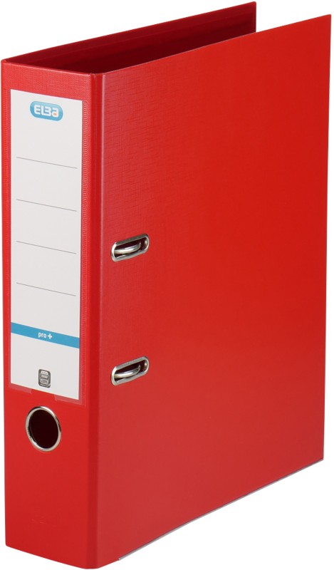 ELBA Smart Pro+ Breit Ordner DIN A4 80 mm Rot 2 Ringe PP (Polypropylen)