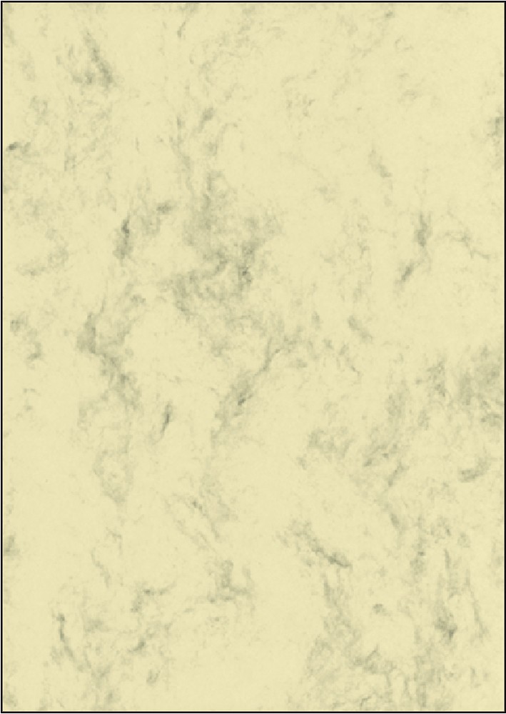 Sigel Marmorpapier DIN A4 90 g/m² Beige 25 Blatt