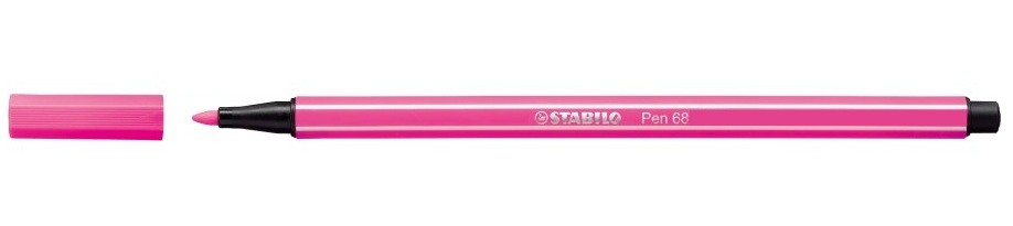 Stabilo Pen 68, Fasermaler/68-056, neonpink, 1 mm