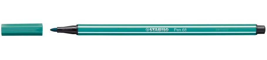 Stabilo Pen 68, Fasermaler/68-51, türkisblau, 1 mm