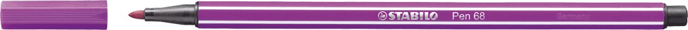 Stabilo Pen 68, Fasermaler/68-58, lila, 1 mm