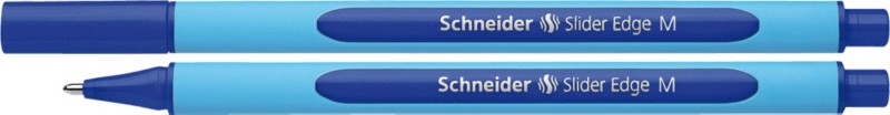 Schneider Slider Edge Nicht einziehbar Kugelschreiber Blau 1 mm Mittel Kegelförmig Nicht nachfüllbar