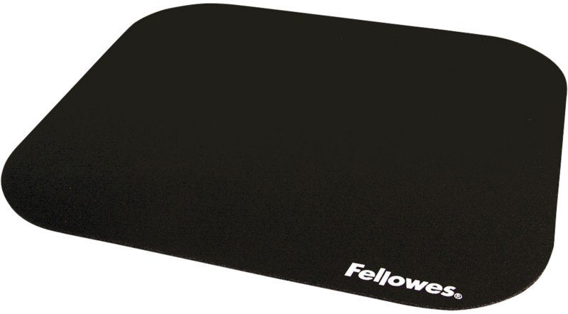 Fellowes 58024 PES (Polyester) Mauspad Schwarz