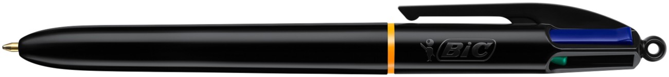 Bic 4C Non-Retractable Ballpoint Pen Multicolour 0.32 Mm Medium Ballpoint Refillable