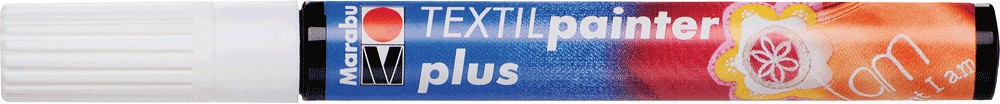 Marabu Textilmarker Textil-Painter Plus 3mm / 011803070 weiß