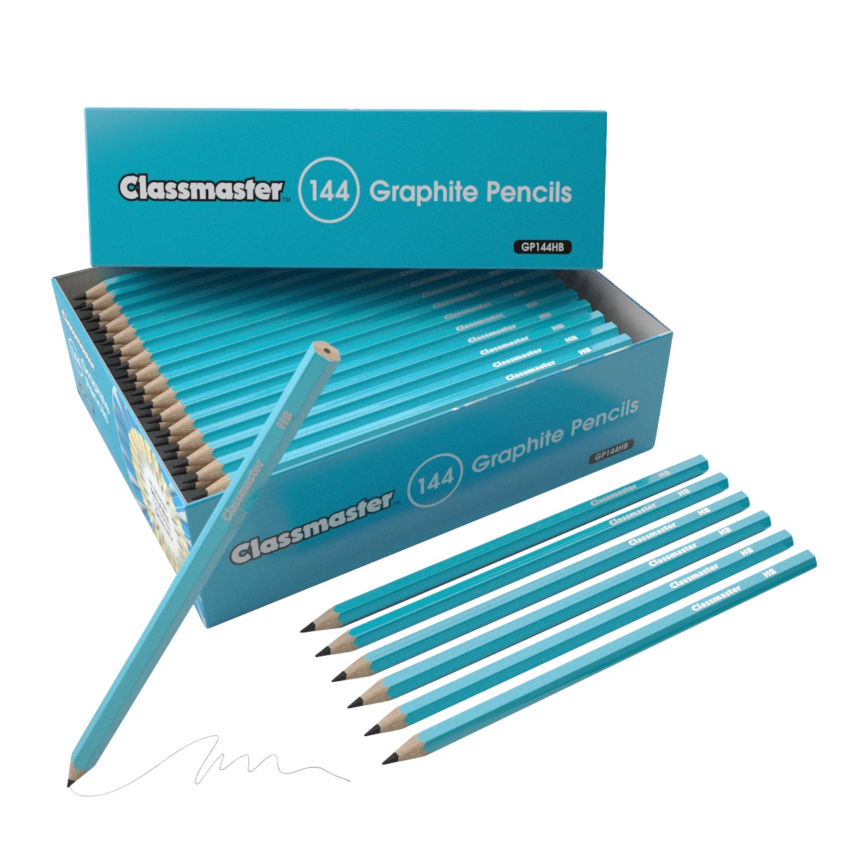Classmaster Graphite Pencil Hb Pack Of 144