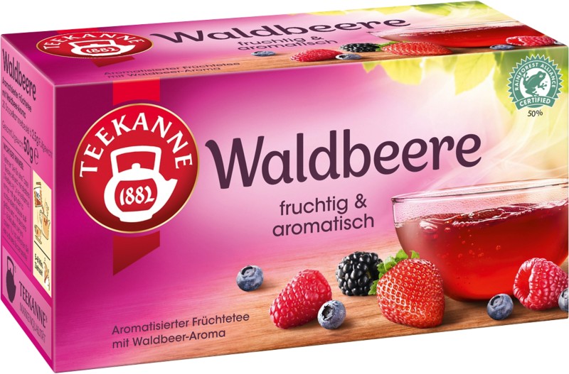 TEEKANNE Waldbeere Tee 20 Stück à 2.5 g