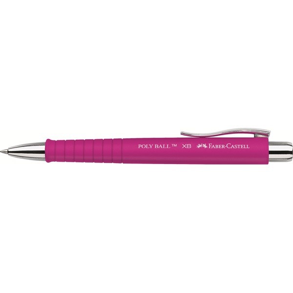 Faber-Castell Poly Ball Classic Retractable Ballpoint Pen Blue 0.6 Mm Extra Broad Ballpoint Refillable