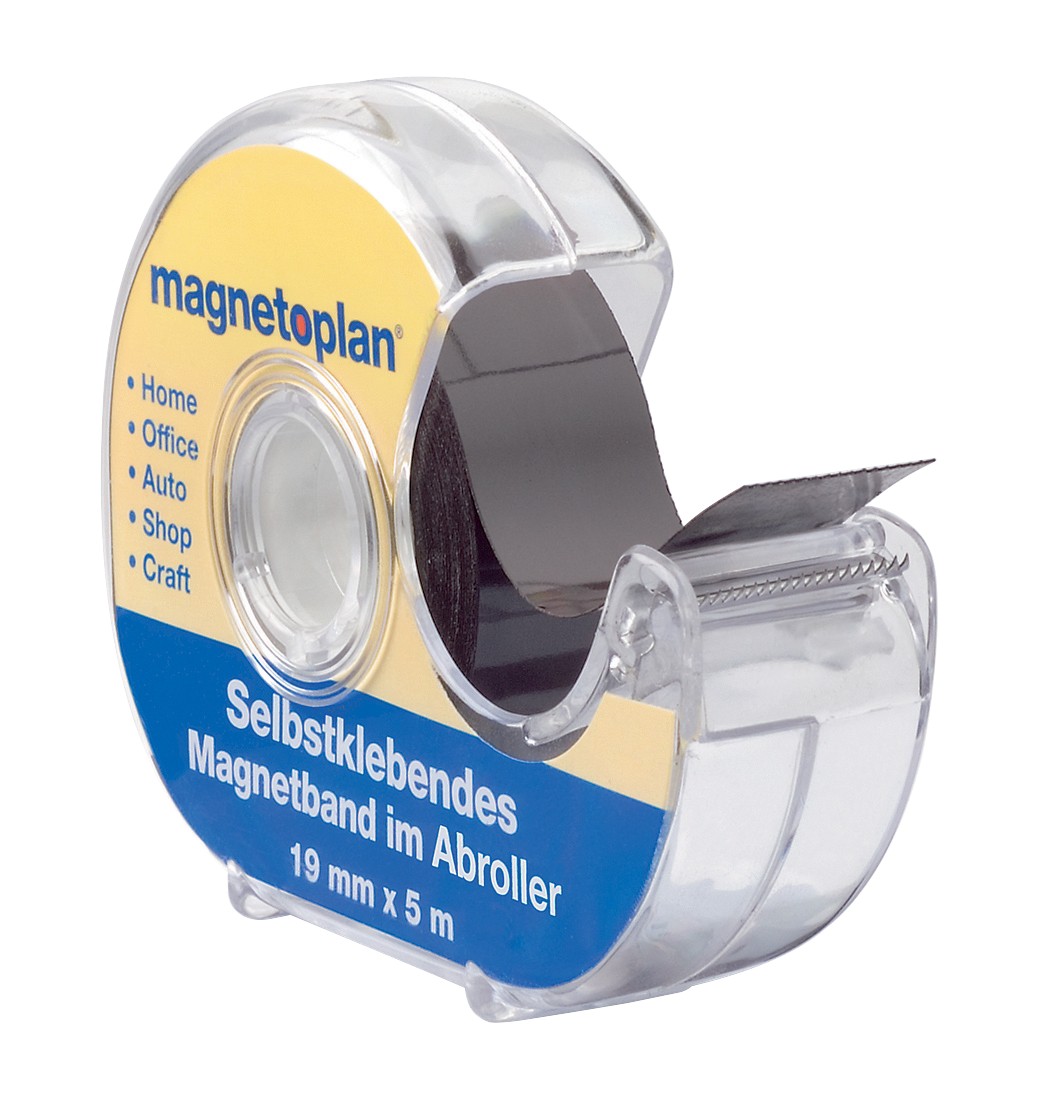 magnetoplan Magnetband Schwarz 1,9 x 190 cm