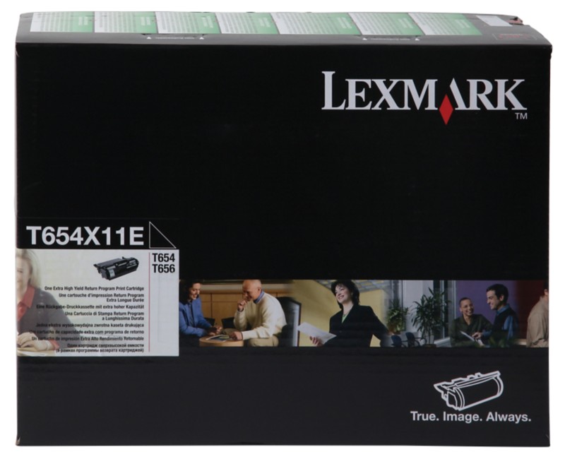 Lexmark Original Tonerkartusche T654X80G Schwarz