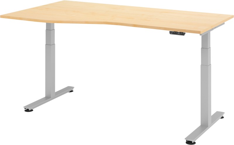 Hammerbacher Sitz-Stehschreibtisch XDSM Ahorn 1.800 x 800 x 635 mm
