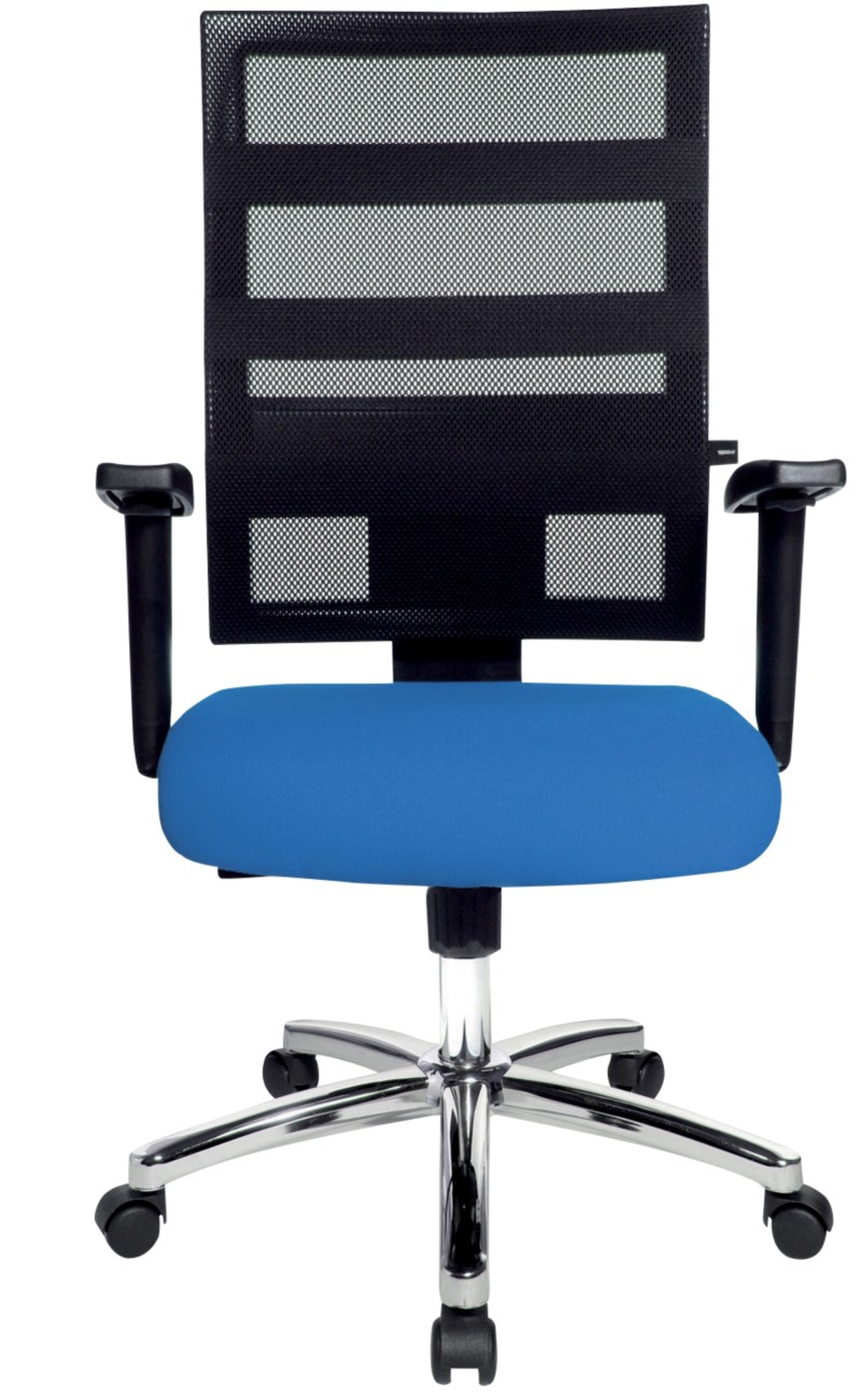 TOPSTAR Ergonomischer Bürostuhl X-Pander Netzstoff, Stoff Mehrfarbig