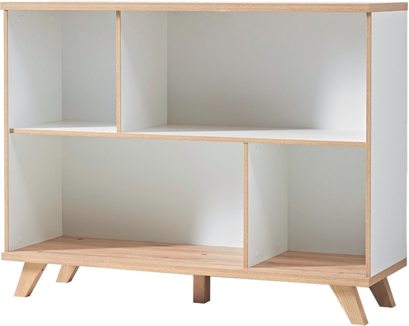 GERMANIA Regal Oslo Sonoma-Eiche, Weiß 1.200 x 400 x 910 mm