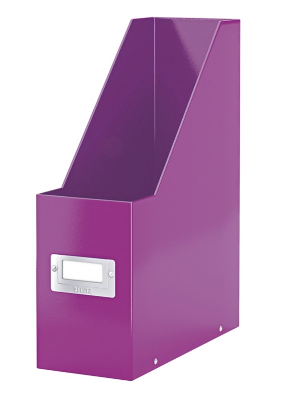 Leitz Click Store Magazine File, Purple
