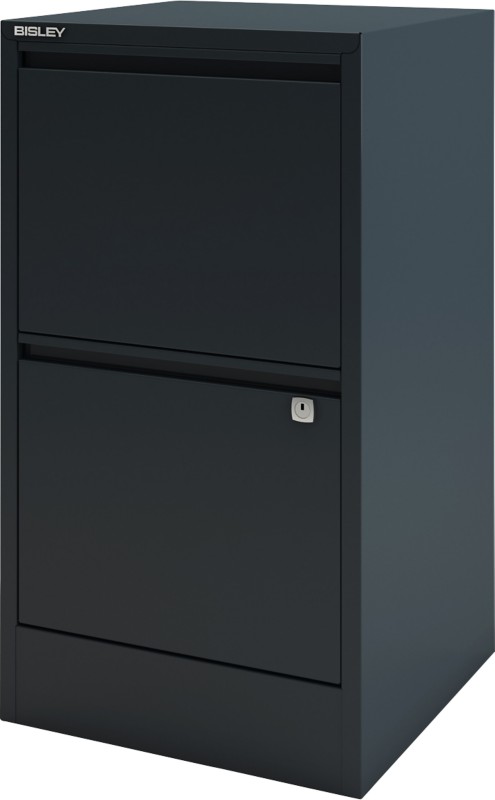 Bisley Home Hängeregistraturschrank Home 2 Schubladen Anthrazitgrau 413 x 400 x 672 mm