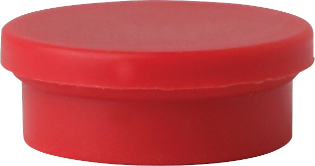 Viking Magnete Rot 1.1 kg Tragfähigkeit 20 mm 10 Stück