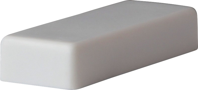 Niceday Whiteboard Magnete Weiß 1,2 x 3,3 cm 10 Stück