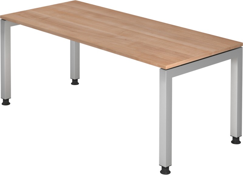 Hammerbacher Schreibtisch J Serie Walnuss 1.800 x 680 mm