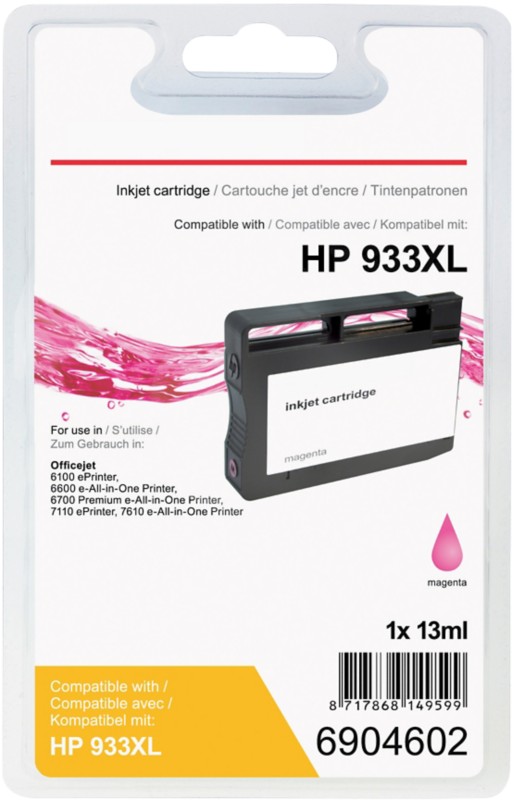 Viking 933XL Kompatibel HP Tintenpatrone CN055E Magenta