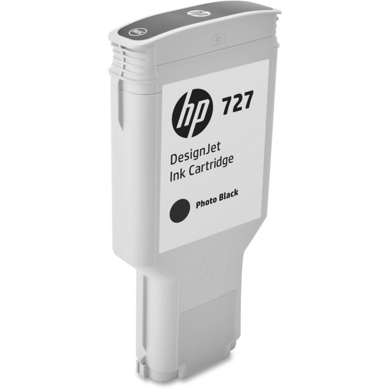 HP 727 Original Tintenpatrone F9J79A Fotoschwarz 300 ml